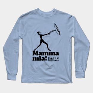 Mamma mia “Umbrella tipped over” Long Sleeve T-Shirt